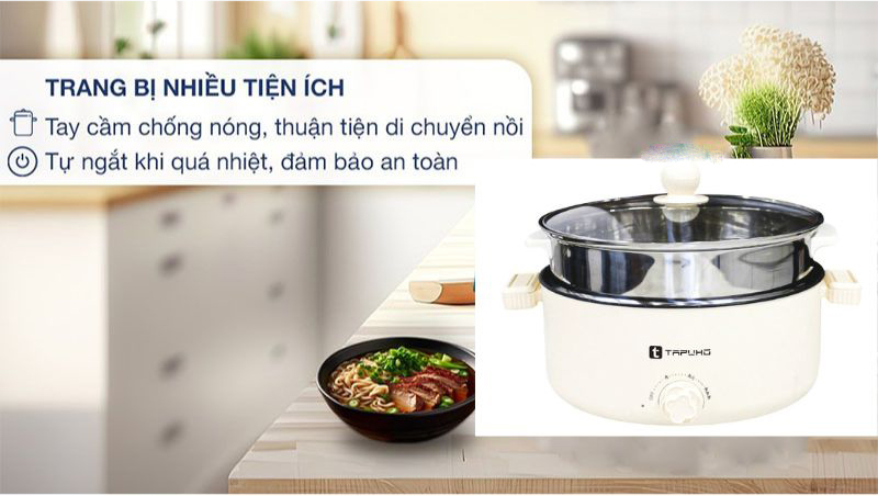 Có nhiều tính năng và tiện ích đi kèm