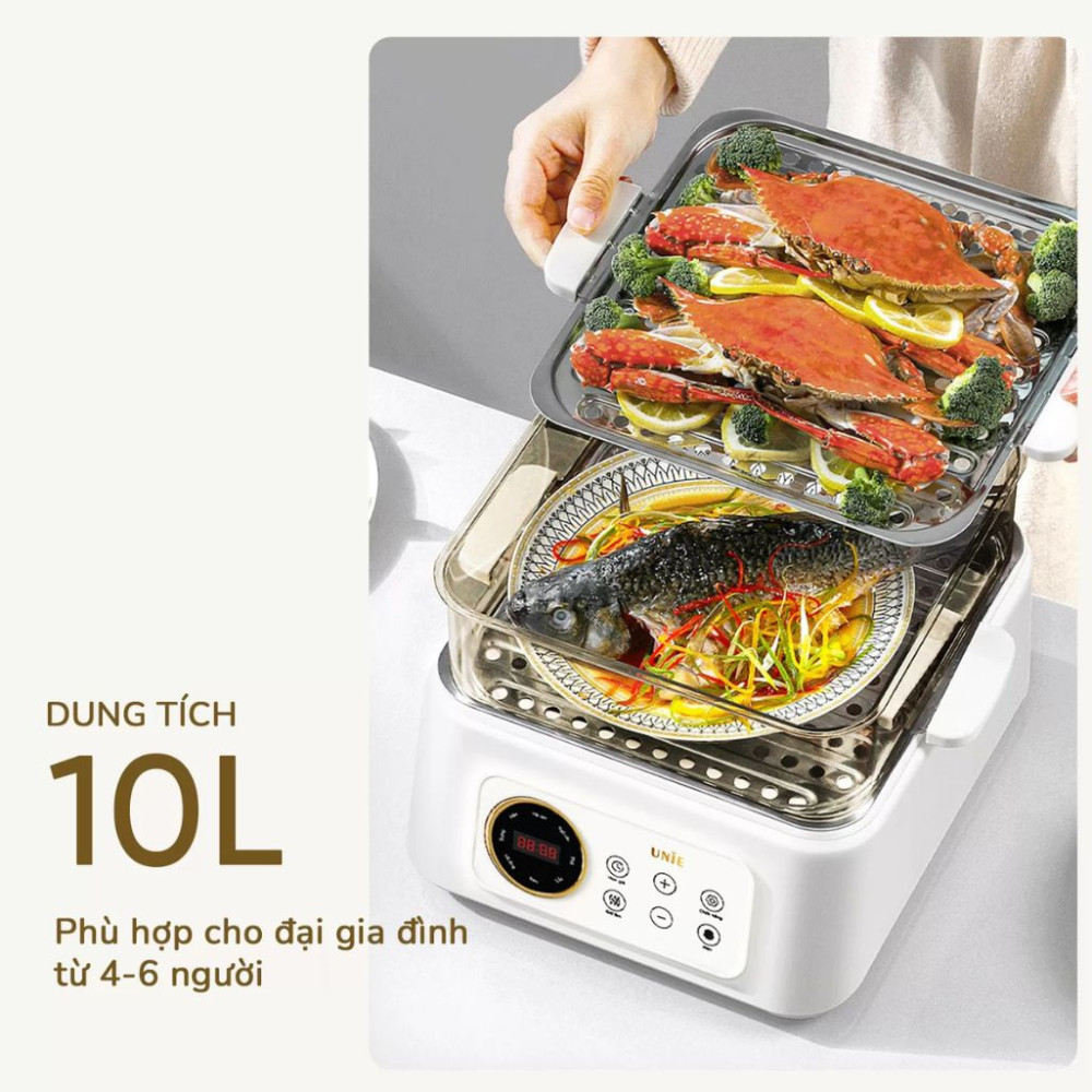 Nồi lẩu hấp đa năng Unie UE668 - Hàng chính hãng