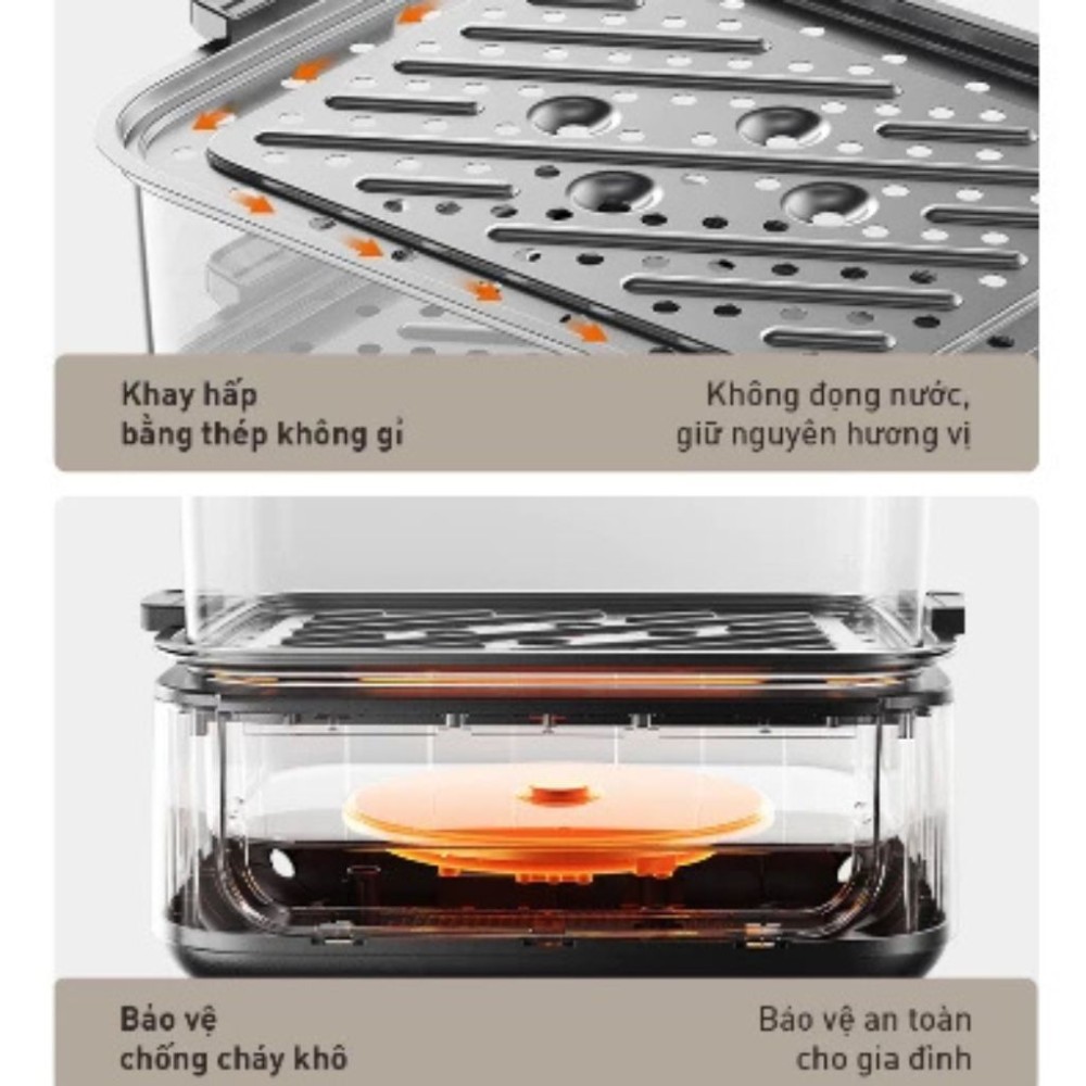 Nồi lẩu hấp đa năng Joyoung JFS-556 - Hàng chính hãng