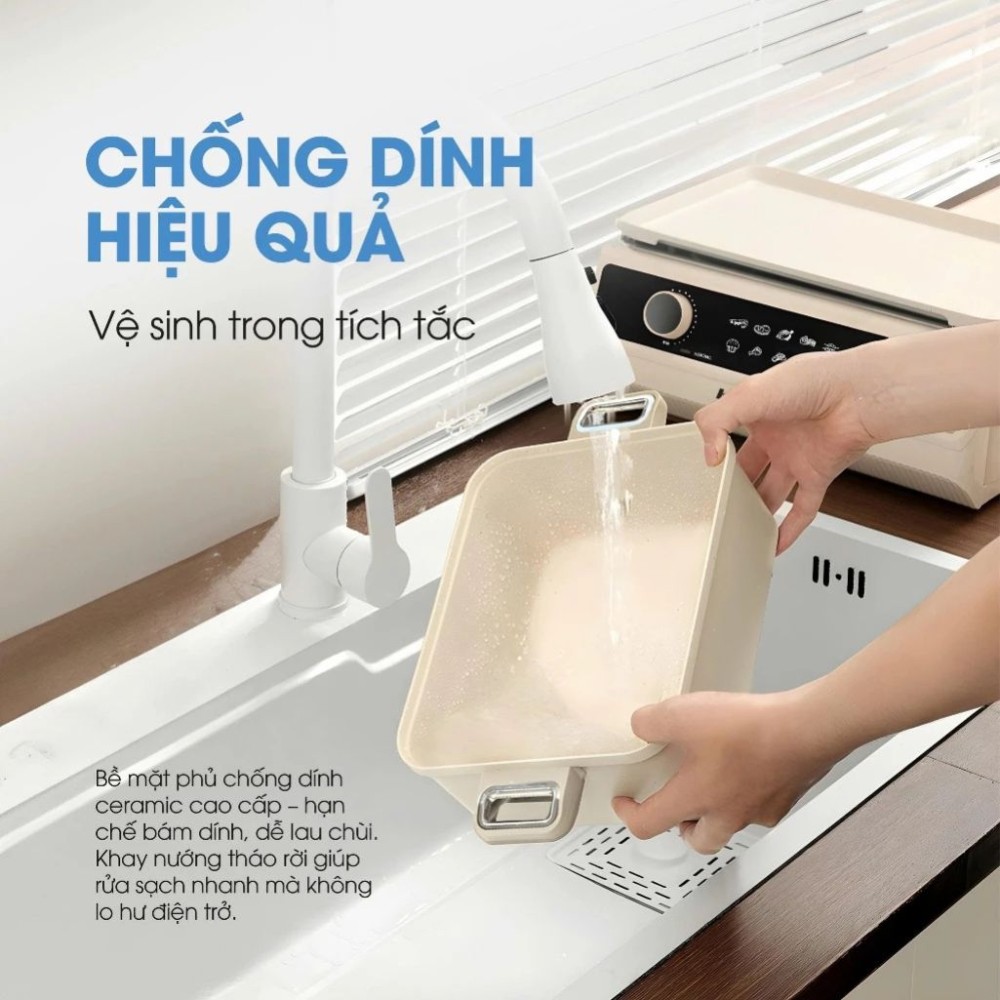 Nồi lẩu nướng 2in1 Kalite KLG555 - Hàng chính hãng