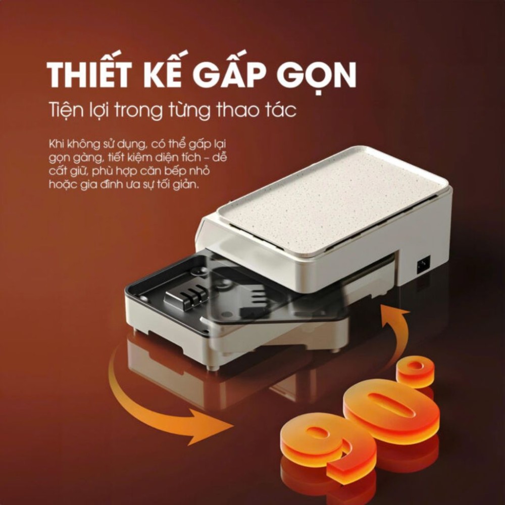 Nồi lẩu nướng 2in1 Kalite KLG555 - Hàng chính hãng