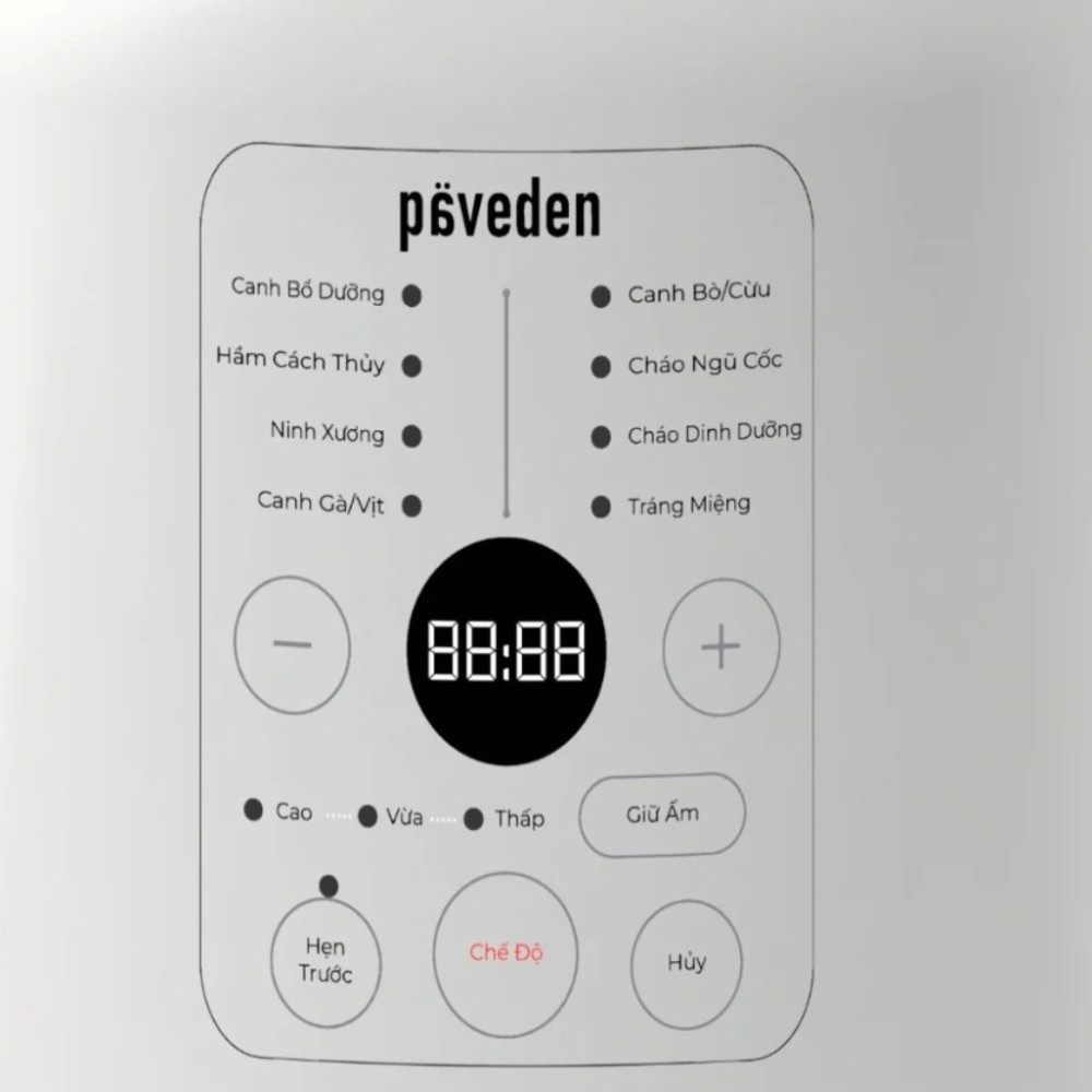 Nồi nấu chậm Paveden PSC-325 - 3 lít - Hàng chính hãng
