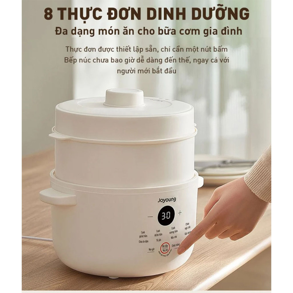Nồi nấu chậm Joyoung JSC-187 - Hàng chính hãng