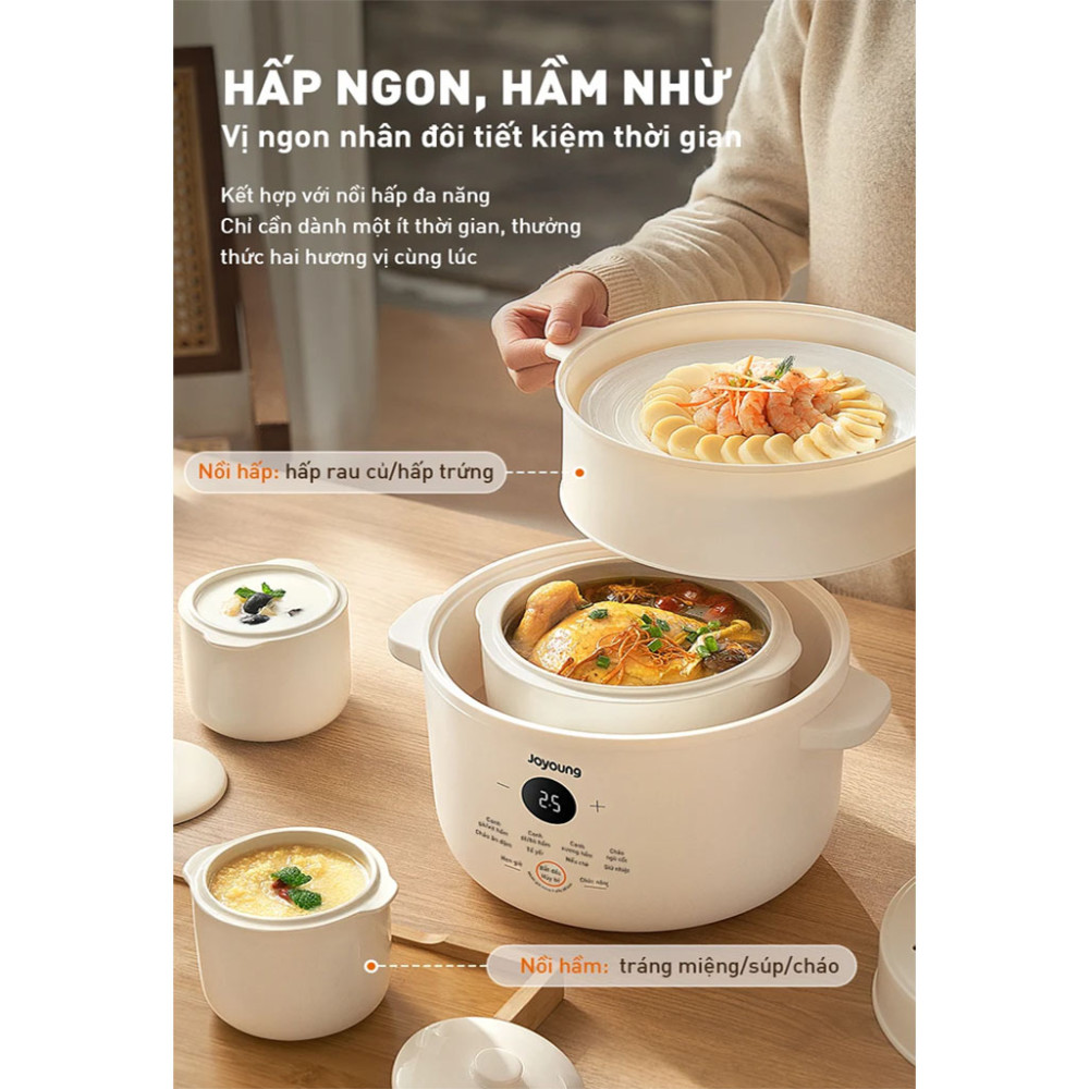 Nồi nấu chậm Joyoung JSC-187 - Hàng chính hãng