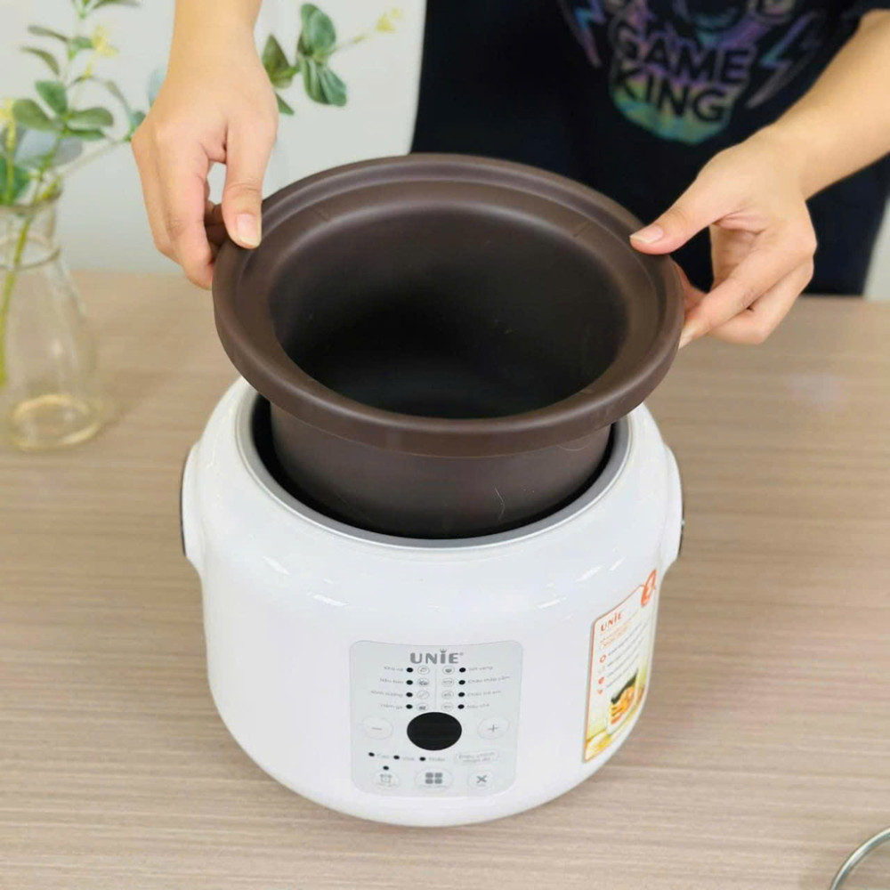 Lòng nồi bằng gốm ceramic, an toàn tuyệt đối cho sức khỏe