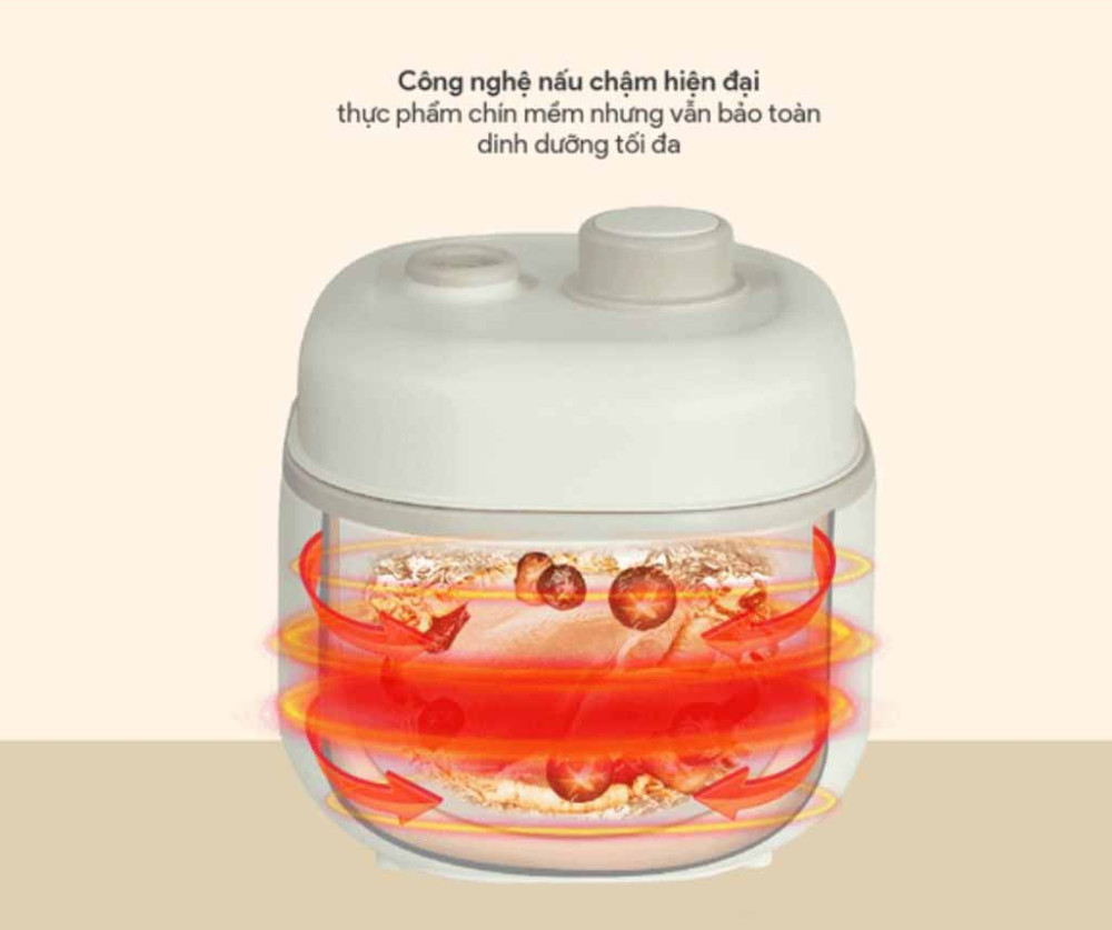 Công nghệ nấu chậm bảo toàn dưỡng chất