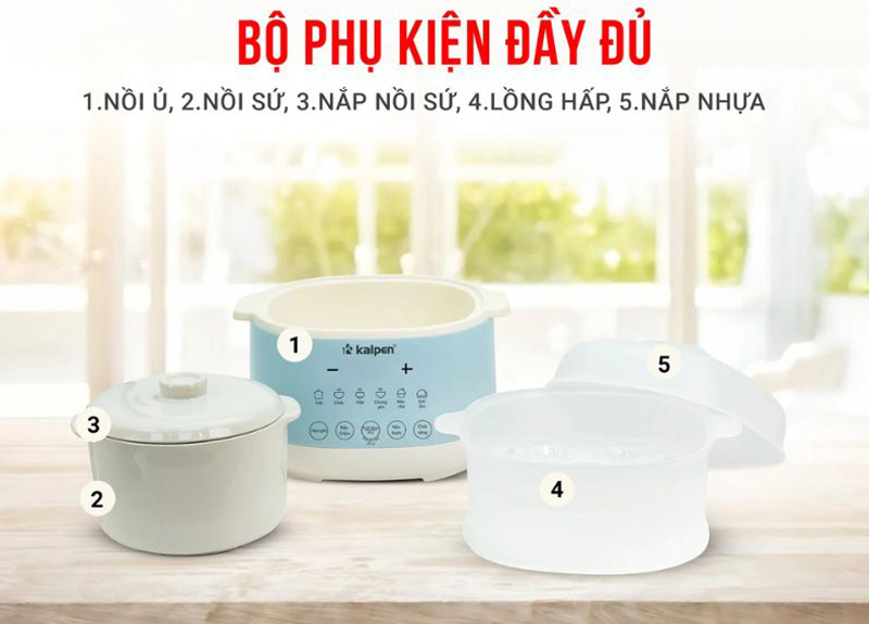 Đa dạng các phụ kiện đi kèm