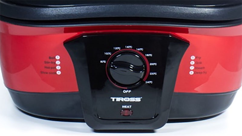 Bảng điều khiển của Nồi nấu đa năng Tiross TS9022