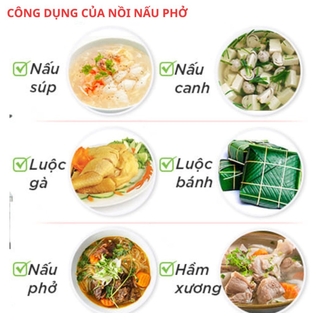 Nồi nấu phở điện Bettop 400 - Hàng chính hãng