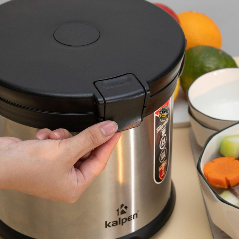 Nồi ủ chân không Inox 304 Kalpen E13 4.5L - Hàng chính hãng
