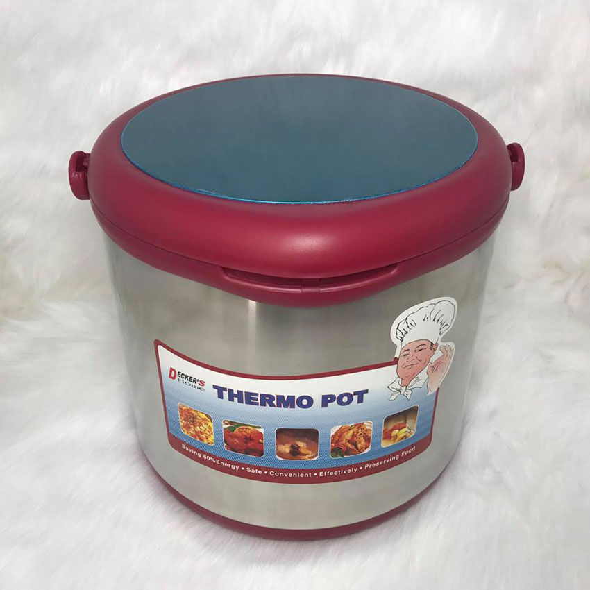 Đánh giá chi tiết Nồi ủ nhiệt inox Decker's Home Thermo Pot SX-60B - 6 lít