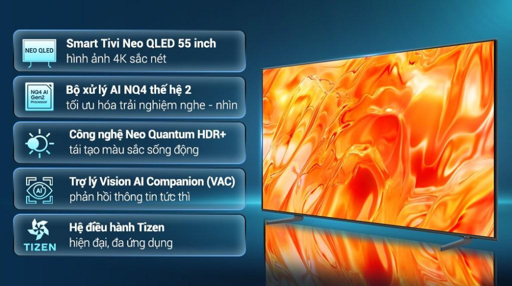 NEO QLED SAMSUNG QA55QN70HA - Hàng chính hãng