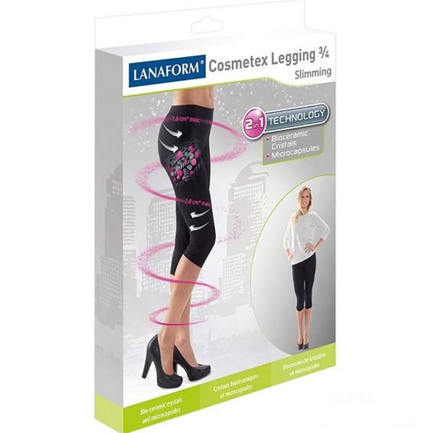 Hộp đựng của quần legging định hình giảm size và ngăn chặn da sần Lanaform cosmetex LA014003
