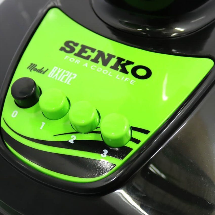 Bảng điều khiển của quạt bàn Senko BX1212