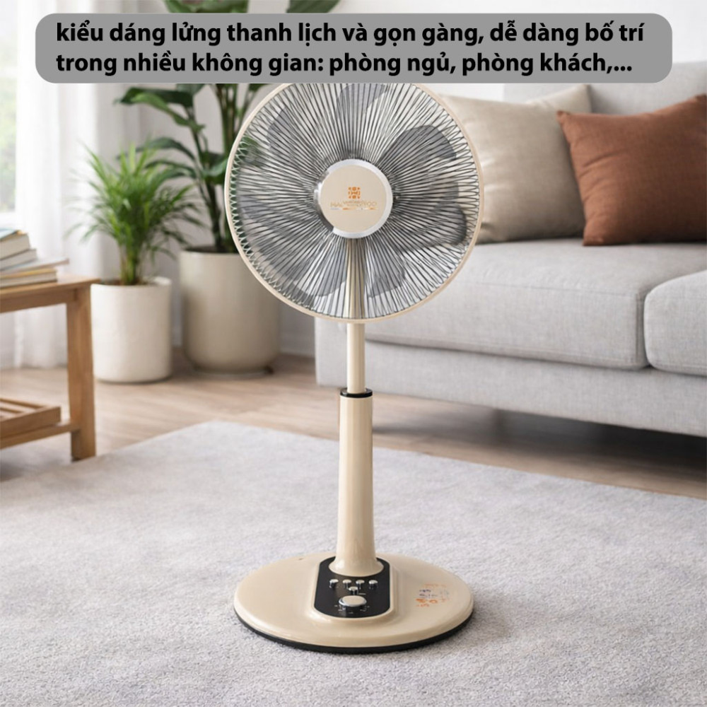Quạt cây lửng Hawonkoo FAH-010-7WINGS-CF - Hàng chính hãng