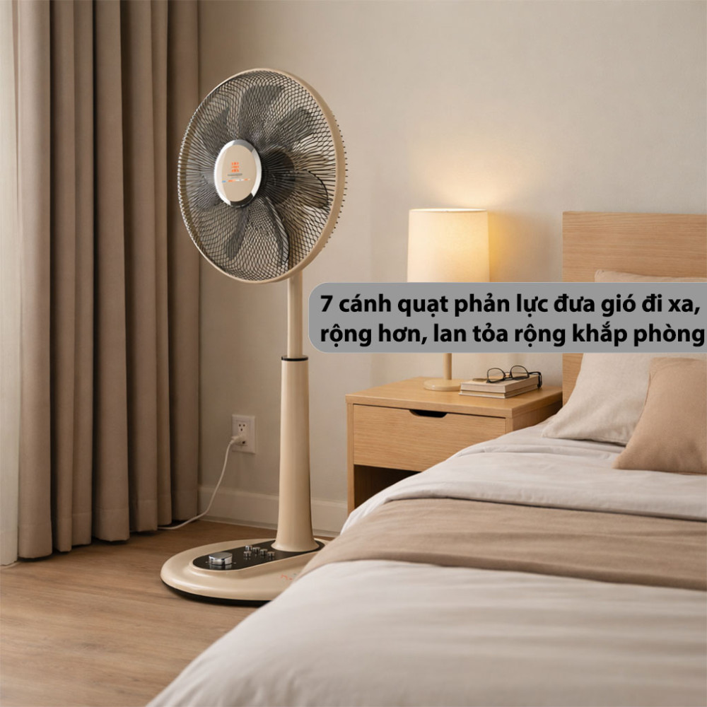 Quạt cây lửng Hawonkoo FAH-010-7WINGS-CF - Hàng chính hãng