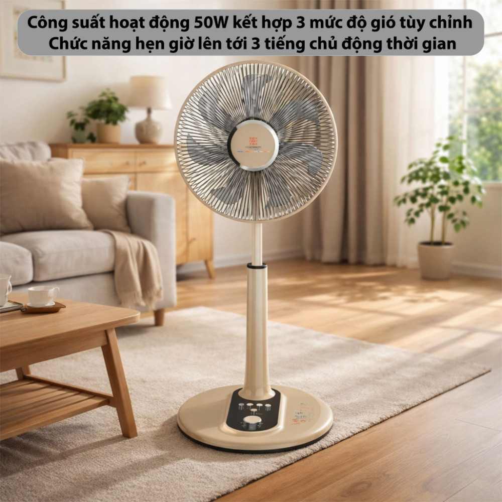 Quạt cây lửng Hawonkoo FAH-010-7WINGS-CF - Hàng chính hãng