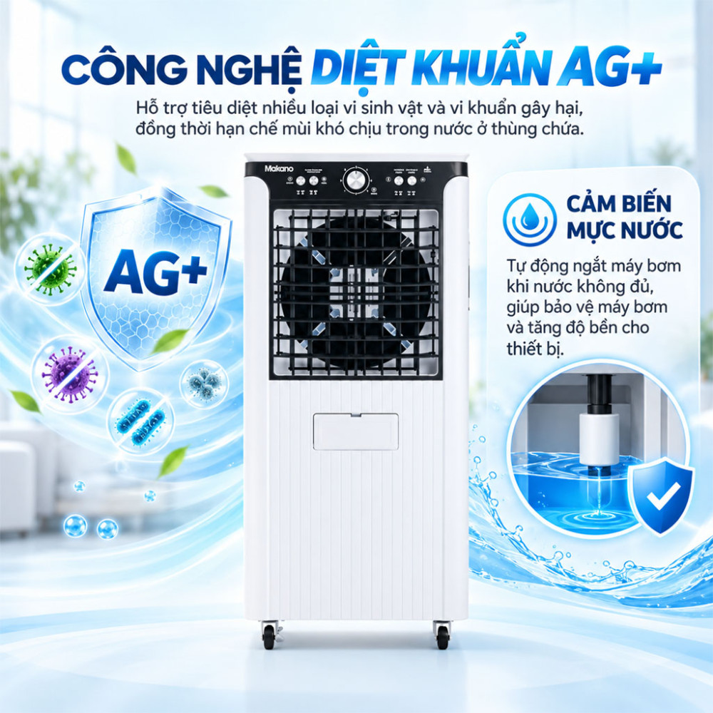 Quạt điều hòa Makano MM109 - Hàng chính hãng