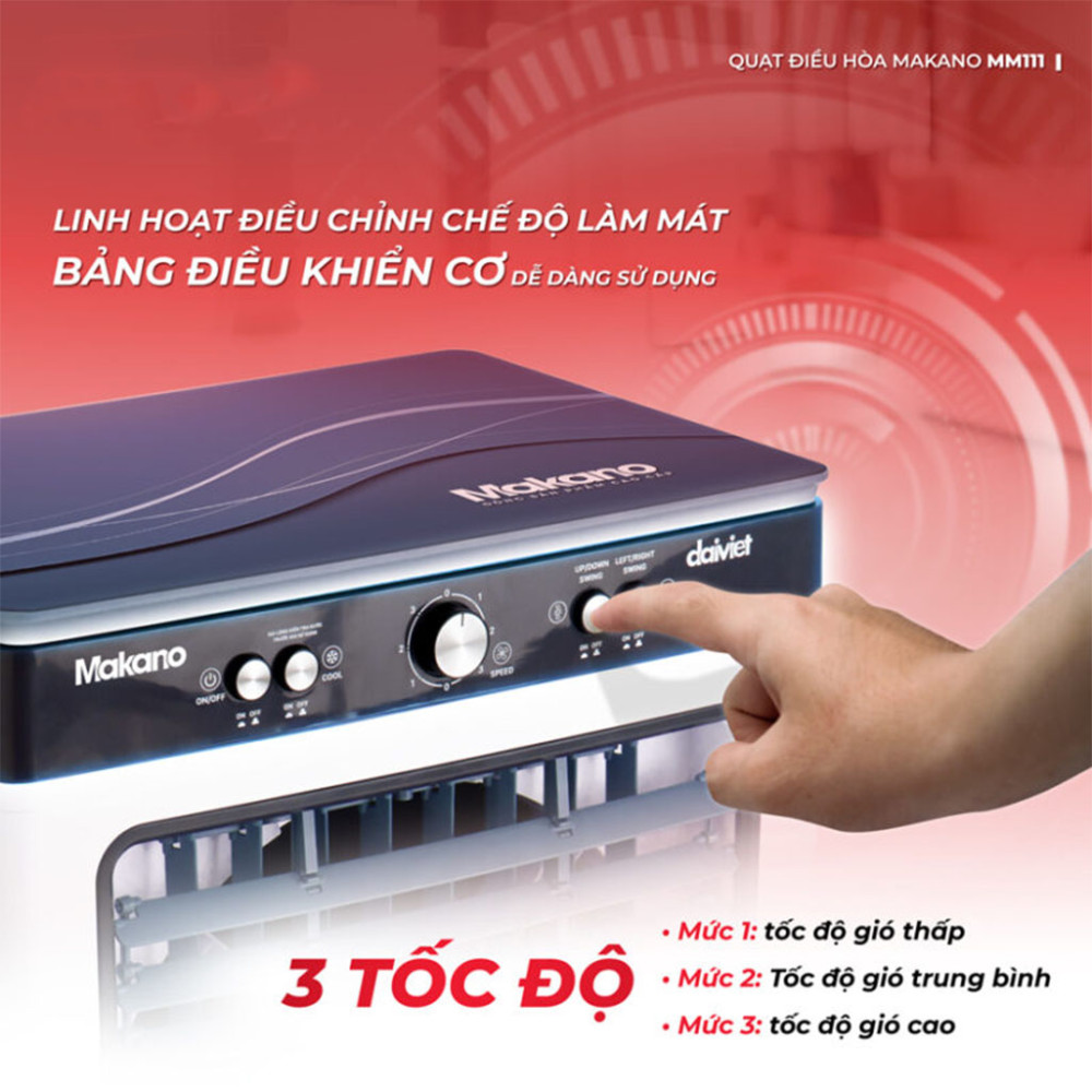 Quạt điều hòa Makano MM111 - Hàng chính hãng
