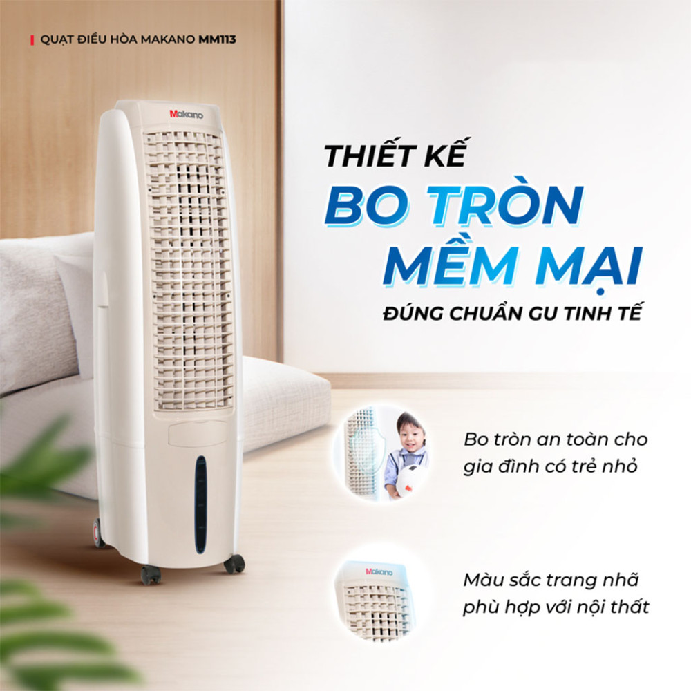Quạt điều hòa Makano MM113 - Hàng chính hãng
