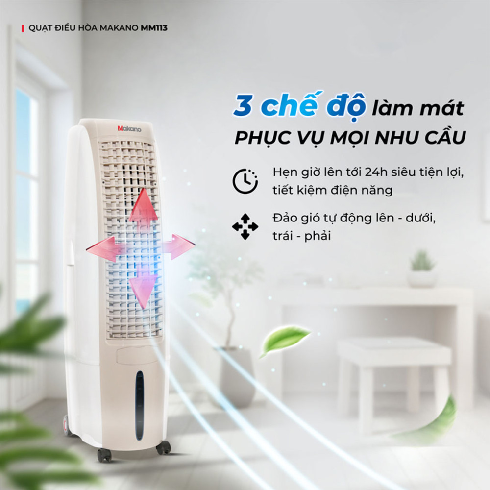 Quạt điều hòa Makano MM113 - Hàng chính hãng