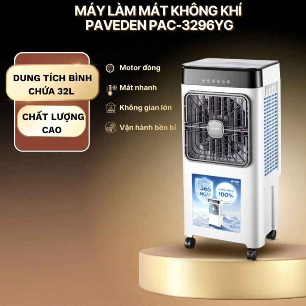 Quạt điều hoà Paveden PAC-3296YG - Hàng chính hãng