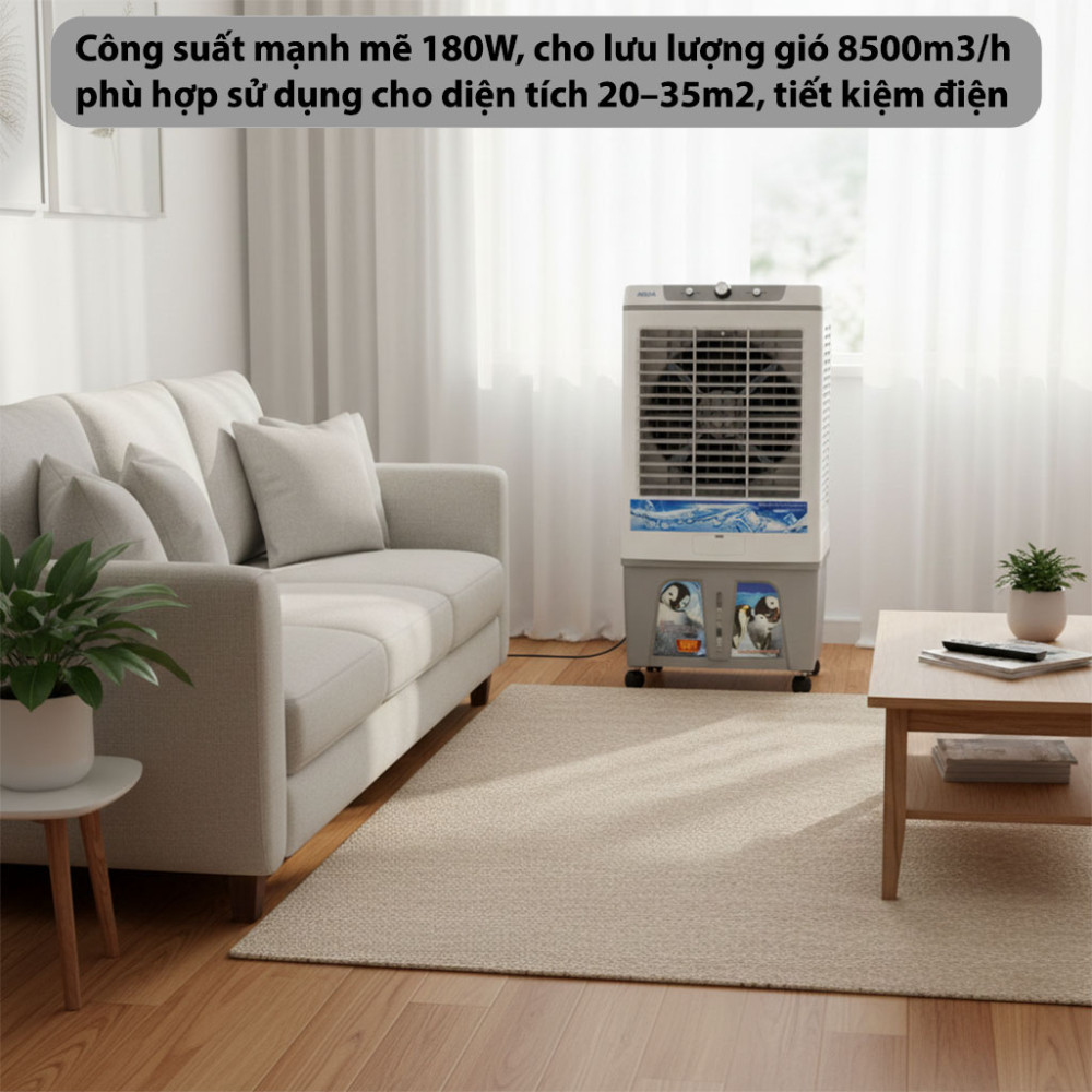 Quạt điều hòa hơi nước Aqua L8600 - Hàng chính hãng