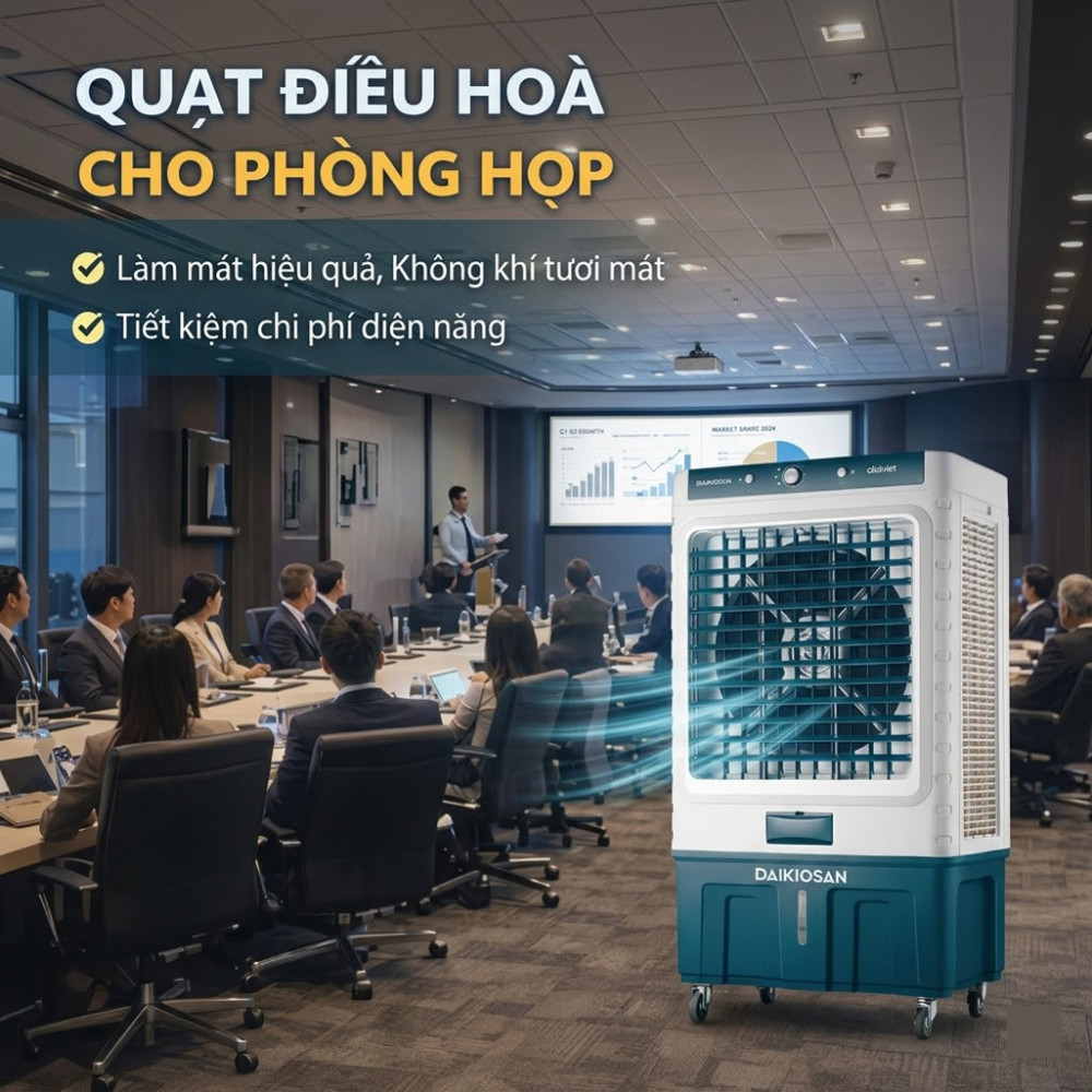 Quạt điều hòa không khí Daikiosan DM209 - Hàng chính hãng