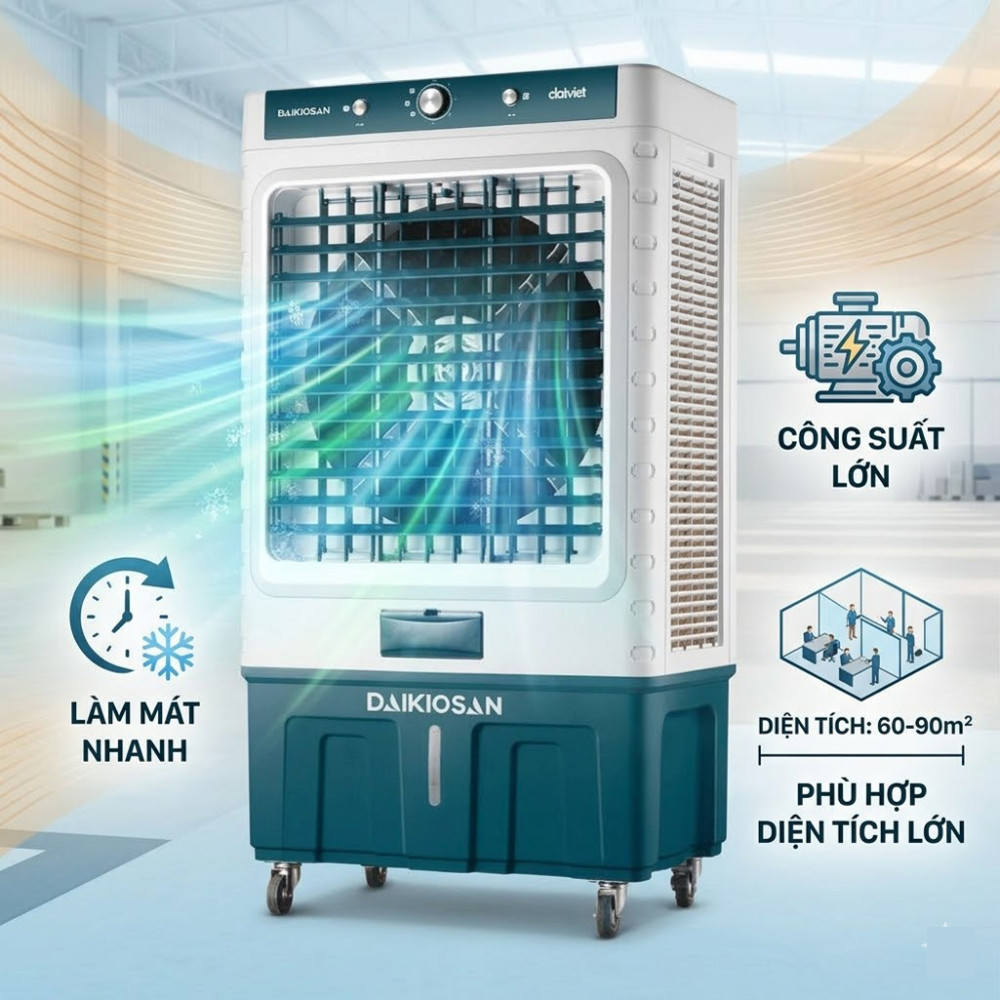 Quạt điều hòa không khí Daikiosan DM209 - Hàng chính hãng