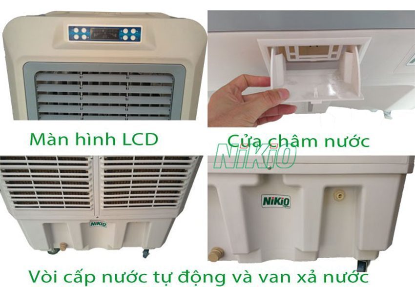 Chi tiết của quạt điều hòa không khí công nghiệp Air Cooler Nikio SL70Y