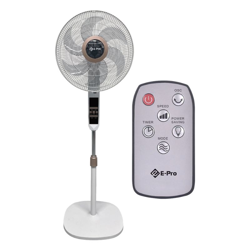 Điều khiển bằng remote cho bạn dễ dàng thao tác điều chỉnh quạt từ xa