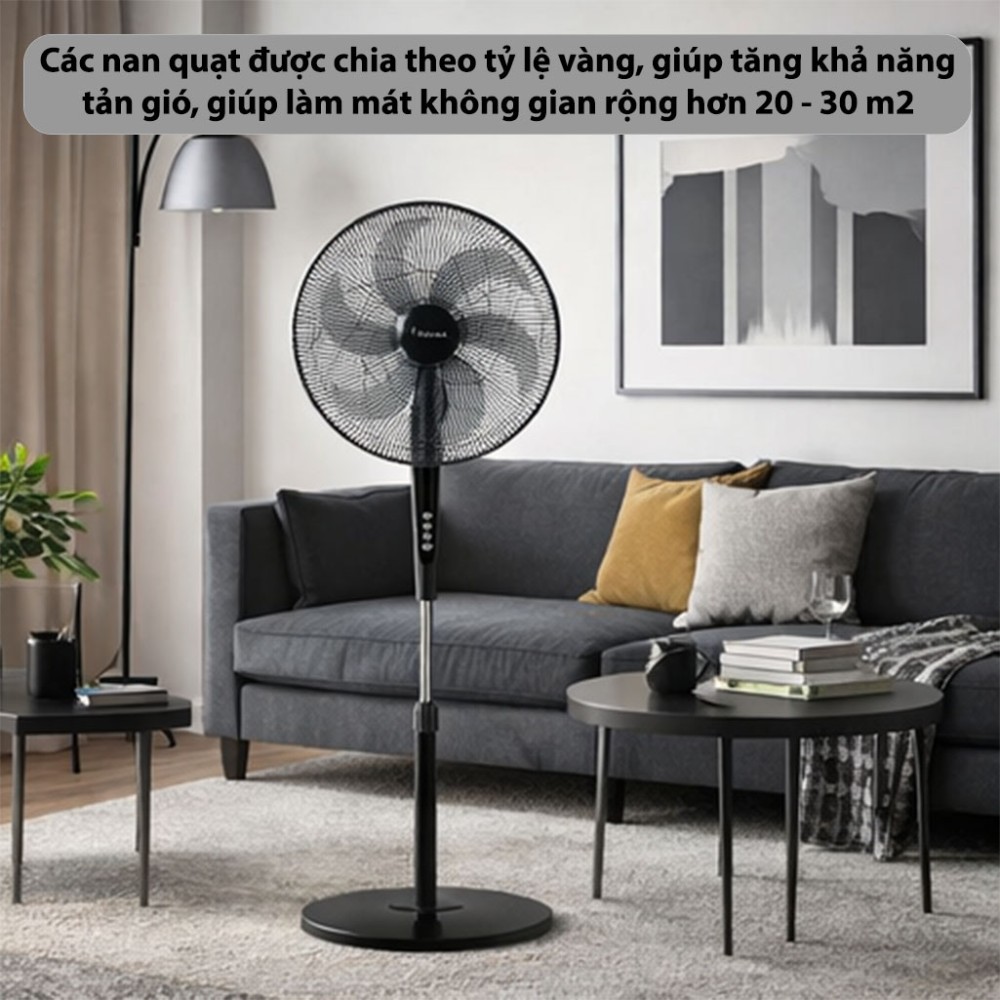Quạt đứng Rapido RWF-20AHM–1 - Hàng chính hãng
