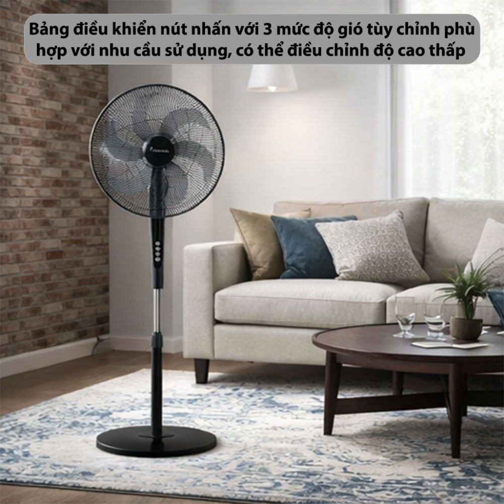 Quạt đứng Rapido RWF-20AHM–1 - Hàng chính hãng