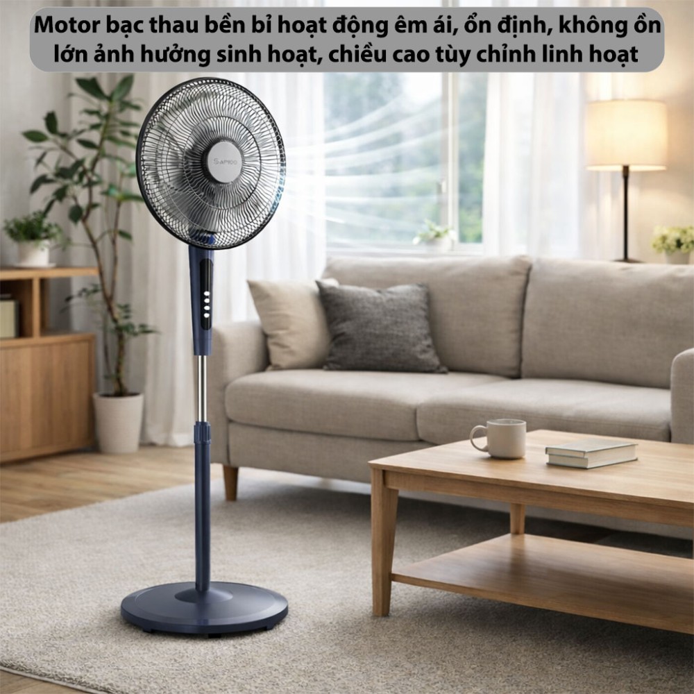 Quạt đứng Rapido RWF-45PGM-1 - Hàng chính hãng