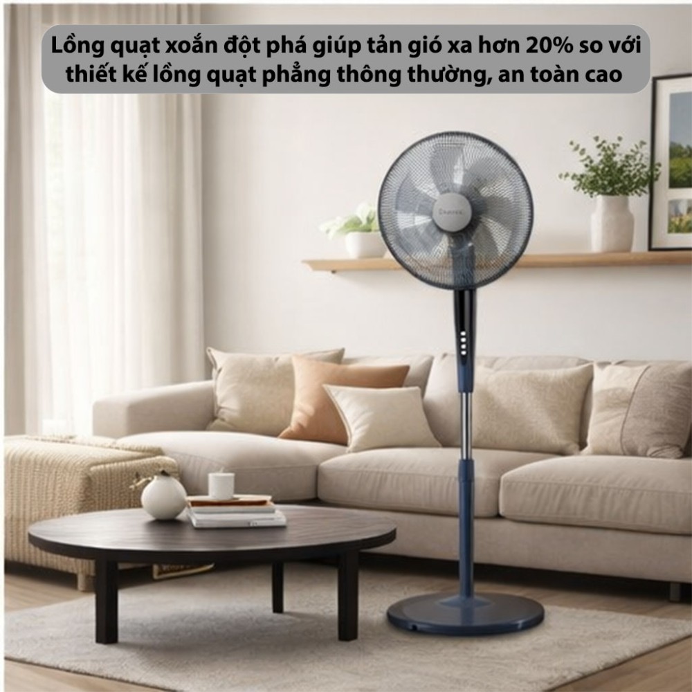 Quạt đứng Rapido RWF-45SGM-1 - Hàng chính hãng