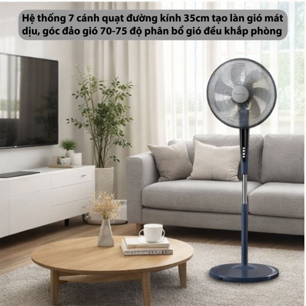 Quạt đứng Rapido RWF-45SGM-1 - Hàng chính hãng