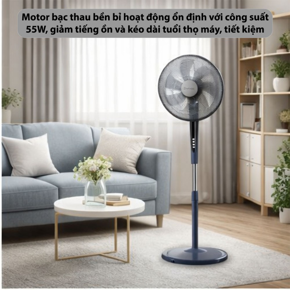Quạt đứng Rapido RWF-45SGM-1 - Hàng chính hãng