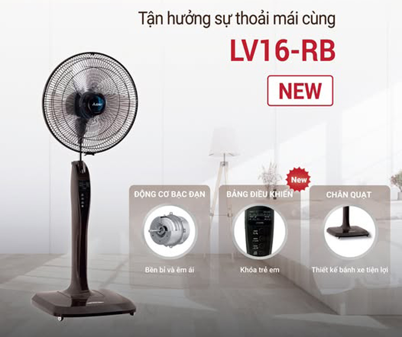 Quạt đứng Mitsubishi LV16-RB