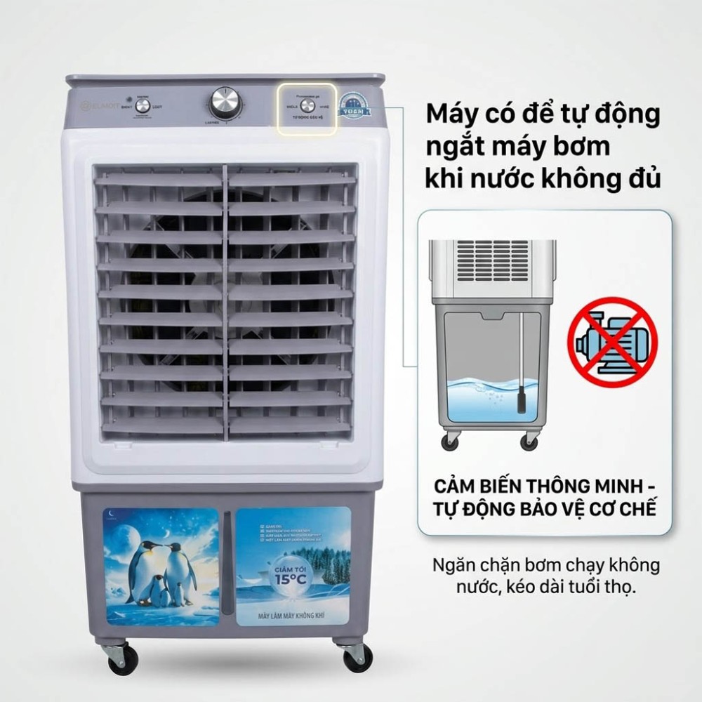 Quạt hơi nước Aqua L5800 - Hàng chính hãng