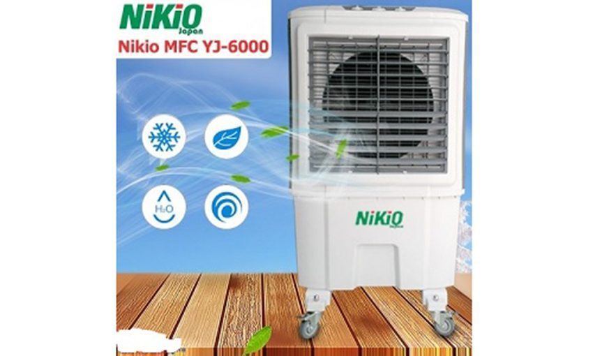 Chức năng của quạt hơi nước làm mát không khí Nikio YJ-6000