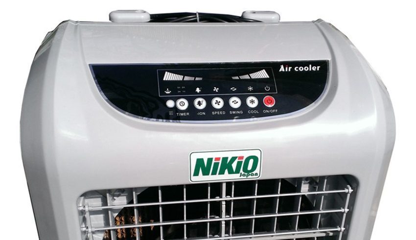 Bảng điều khiển của quạt hơi nước làm mát không khí Nikio YJ-X25C