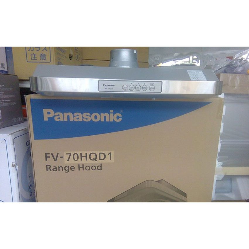 Thiết kế của quạt hút mùi Panasonic FV-70HQU1-S