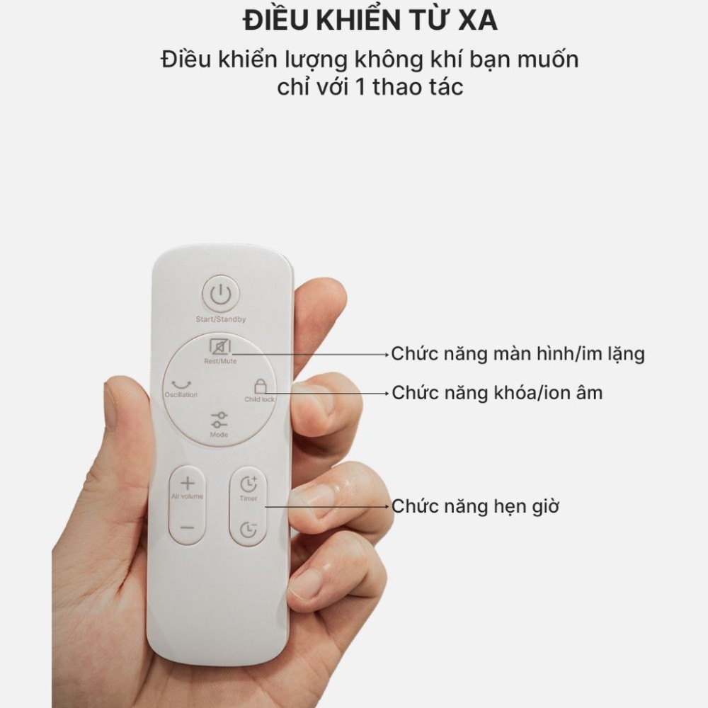 Quạt không cánh Lumias T08 - Hàng chính hãng
