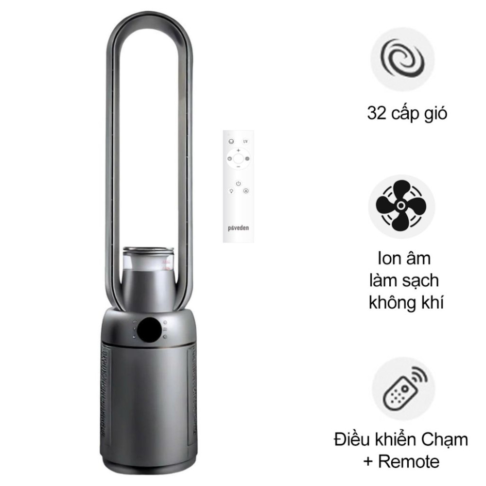 Quạt không cánh Paveden PBF-1155AG - Hàng chính hãng
