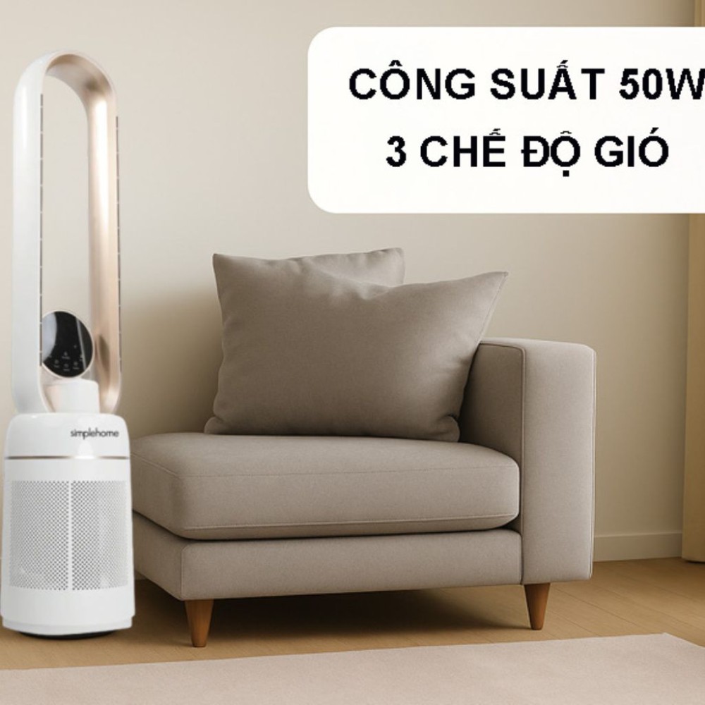 Quạt không cánh Simplehome RH-FAW15A01 - Hàng chính hãng
