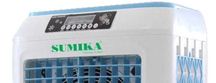 Bảng điều khiển phím bấm của quạt làm mát không khí Sumika SKM55