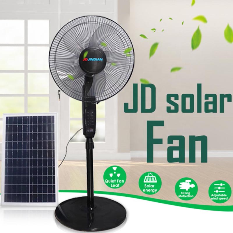Quạt năng lượng mặt trời Jindian JD-S88 giải pháp cho ngày hè nóng nực