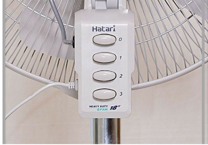 Bảng điều khiển của Quạt sàn công nghiệp Hatari IS18M1