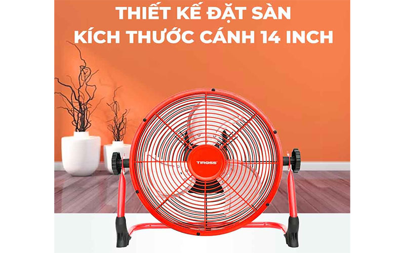 Thiết kế của Quạt sạc tích điện Tiross TS9179