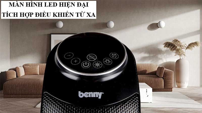 Bảng điều khiển của Quạt sưởi gốm Benny BHT-2200